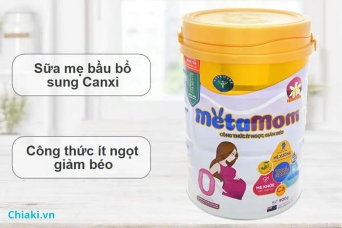 Sữa bầu Nutricare Metamom hương vani