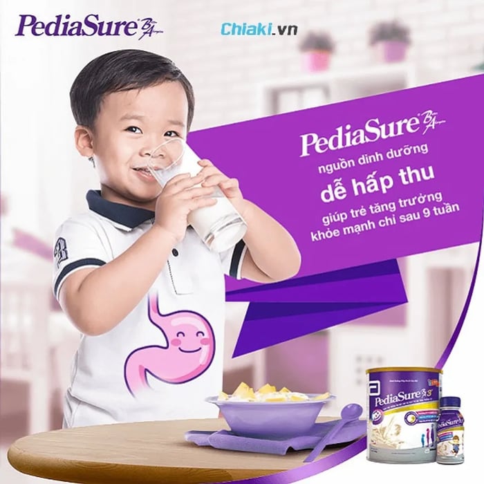 Sữa bột PediaSure Úc dành cho trẻ từ 1-10 tuổi