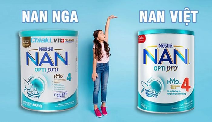 Sữa NAN Việt - Sản phẩm được phân loại theo độ tuổi của trẻ, đảm bảo đáp ứng đúng nhu cầu dinh dưỡng và phát triển của từng giai đoạn tuổi thơ.