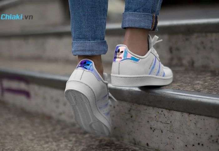 Giày Adidas Superstar 20 W Hologram 