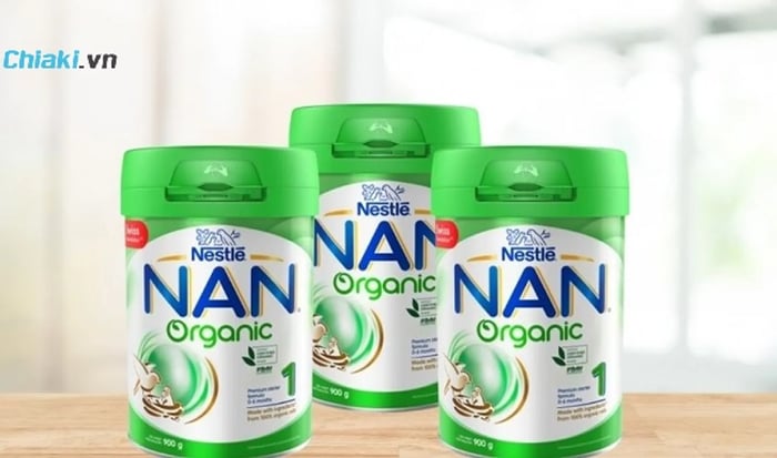 Sữa NAN Organic - Dành riêng cho sức khỏe và sự phát triển của bé.