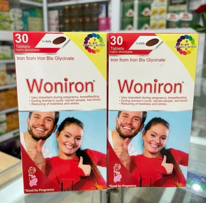 Woniron - Thuốc sắt hữu cơ cho bà bầu