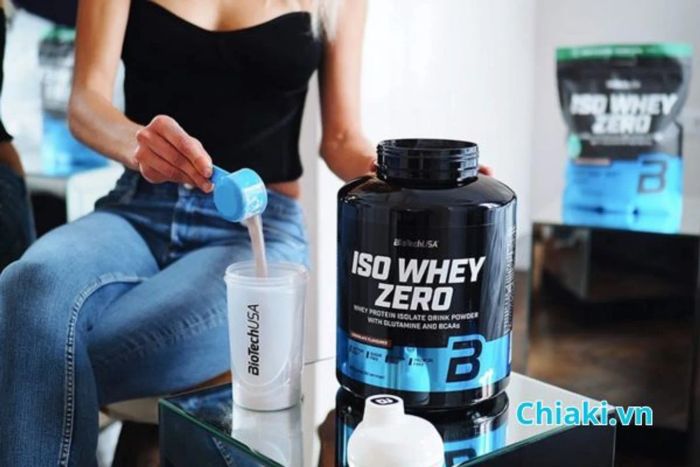 Dinh dưỡng cho thể hình BioTech USA Iso Whey Zero 5lbs