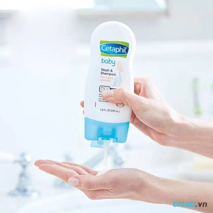 Sữa tắm dành cho bé Cetaphil, dịu nhẹ cho làn da nhạy cảm của bé