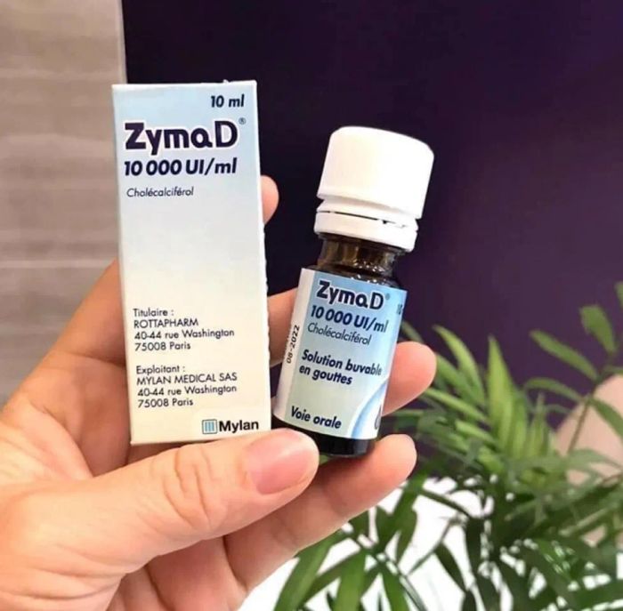 Vitamin ZymaD 10000IU dành cho trẻ sơ sinh