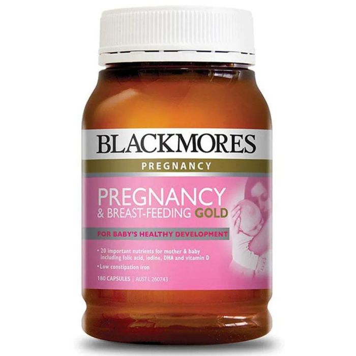 Thuốc DHA cho bà bầu Blackmores Pregnancy Gold