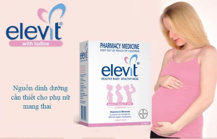 Vitamin tổng hợp cho phụ nữ mang thai Elevit