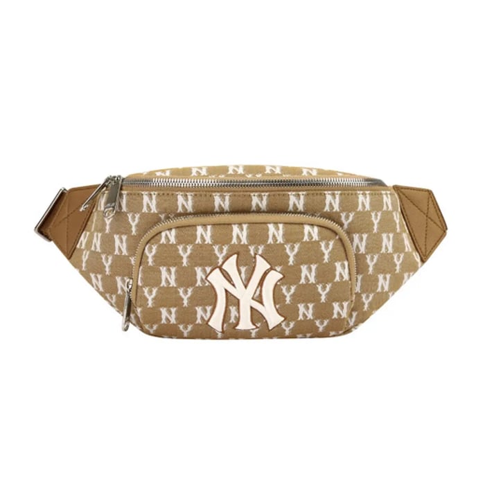 Túi bao tử MLB Monogram Jacquard Hipsack New York Yankees 32BGCA111-50B cá tính