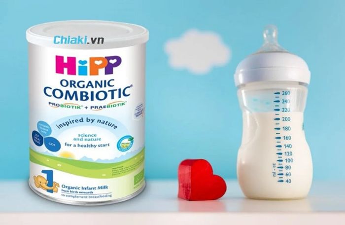 Sữa HiPP Combiotic Organic số 1 dành cho trẻ từ 0 - 6 tháng tuổi