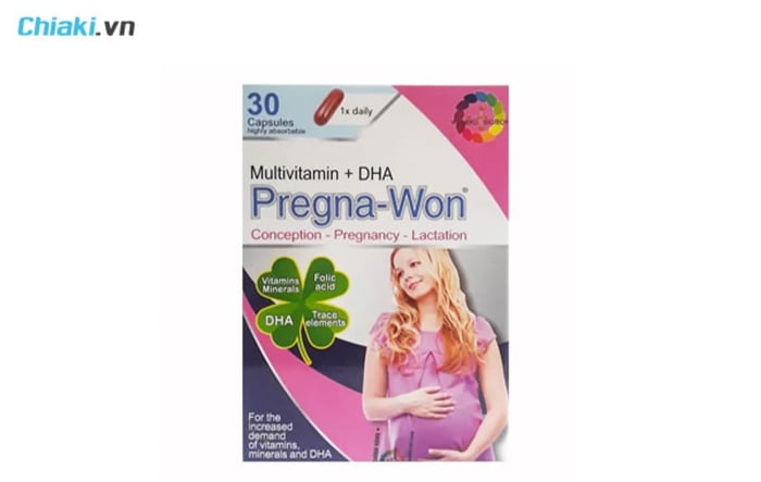 Viên uống DHA cho bà bầu Pregna-Won Multivitamin