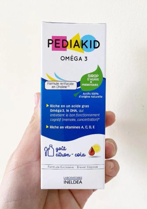 Siro DHA Omega 3 cho bé Pediakid