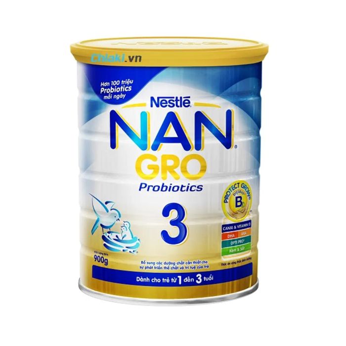 Sữa NAN Gro - Cung cấp đầy đủ dinh dưỡng cần thiết, tăng cường sức đề kháng và xây dựng hệ miễn dịch cho bé từ 1-2 tuổi.