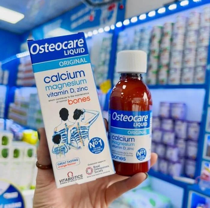 Canxi cho mẹ sau sinh dạng nước Osteocare