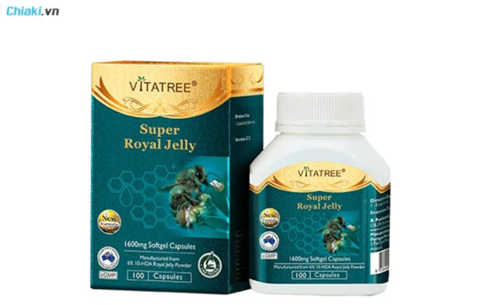 sản phẩm sữa ong chúa Vitatree Super Royal Jelly