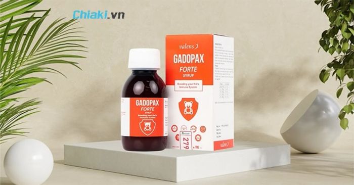 Gadopax Forte hỗ trợ tăng cường sức đề kháng cho trẻ