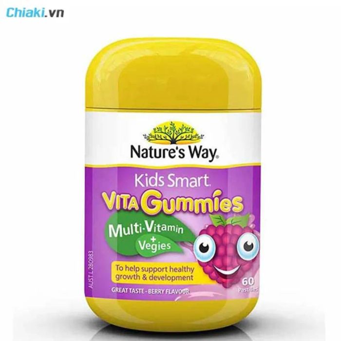 Kẹo vitamin cho bé Vita Gummies Nature’s Way