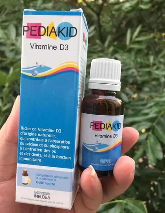 Vitamin D3 Pediakid dành cho trẻ từ sơ sinh