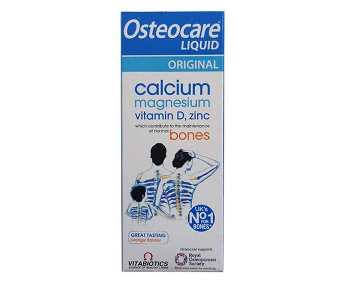 bà bầu uống canxi mấy tháng và nên sử dụng Canxi Osteocare Original dạng nước