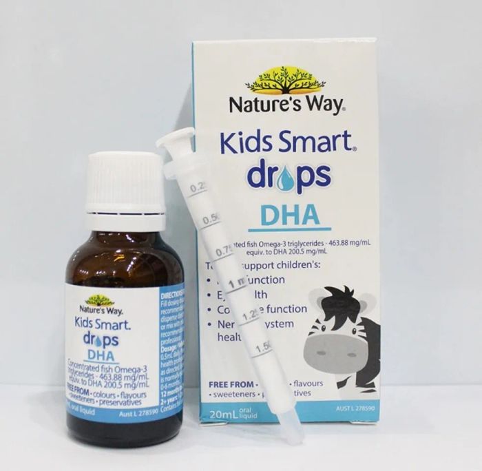 DHA cho trẻ của Nature's Way ở Úc