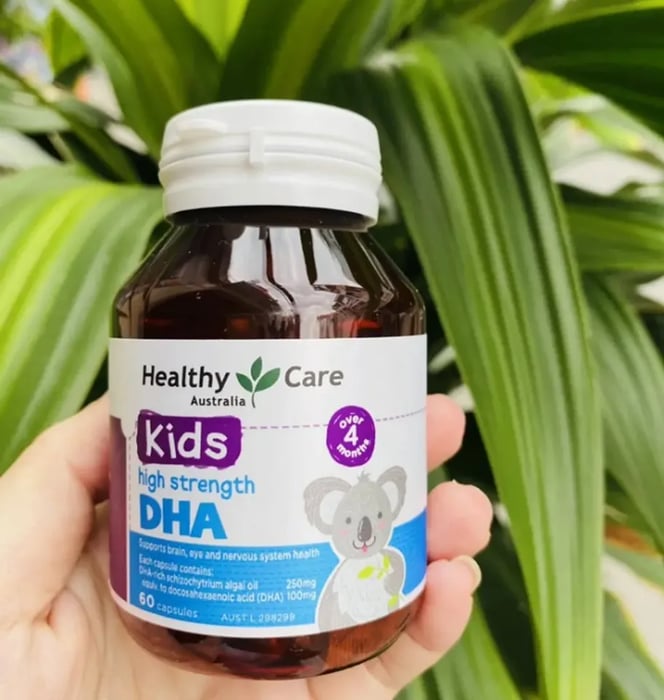 DHA cho bé từ 4 tháng trở lên Healthy Care