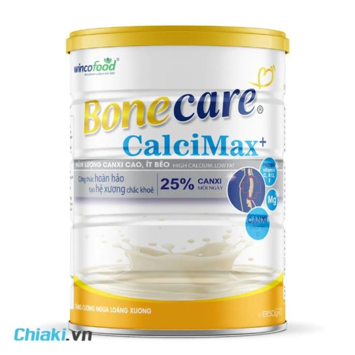 Sữa bột tăng chiều cao cho người lớn Bonecare Calcimax+