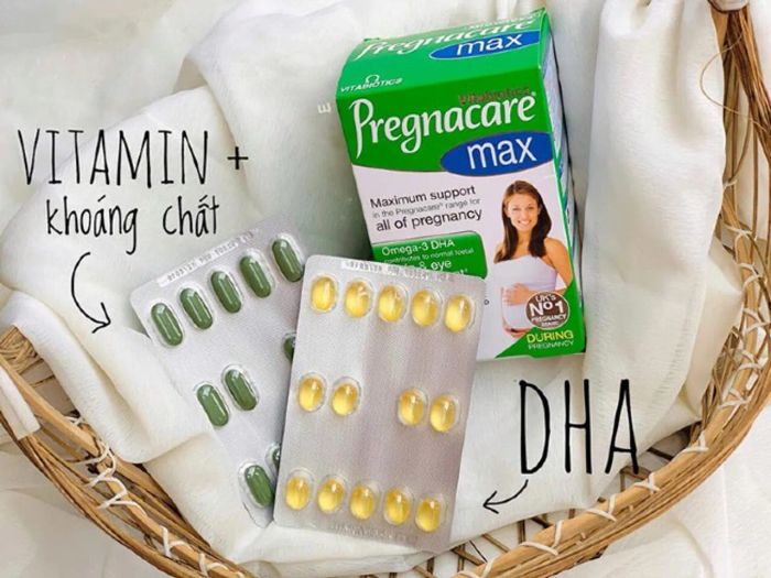 Kinh nghiệm sử dụng vitamin cho phụ nữ mang thai Pregnacare Max