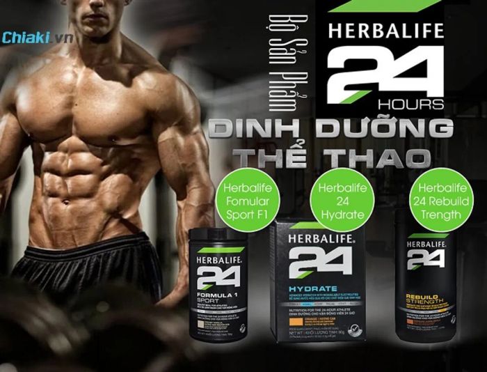 Bột dinh dưỡng thể thao H24-F1 Sport Herbalife