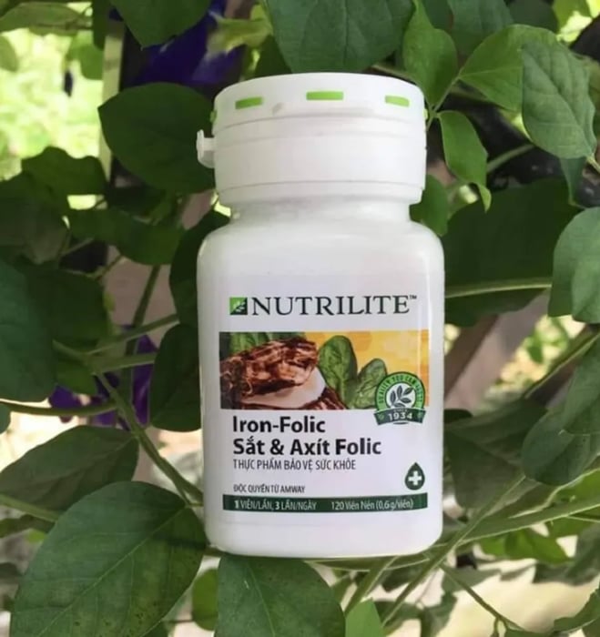 Nutrilite Iron-Folic: Sắt và acid folic cho bà bầu