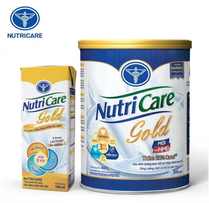 Sữa Bột Tăng Cân Nutri Care Gold