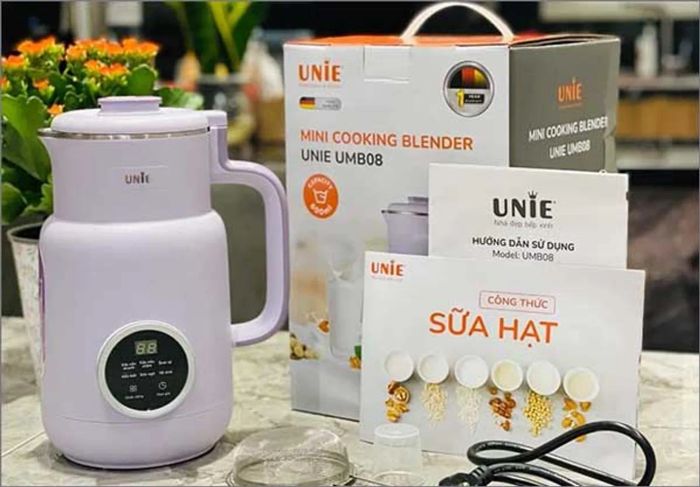 Đánh giá máy xay sữa hạt Unie UMB08