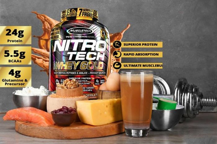 Nitro Tech Whey Gold - tại sao lại là lựa chọn hàng đầu cho người muốn tăng cơ?