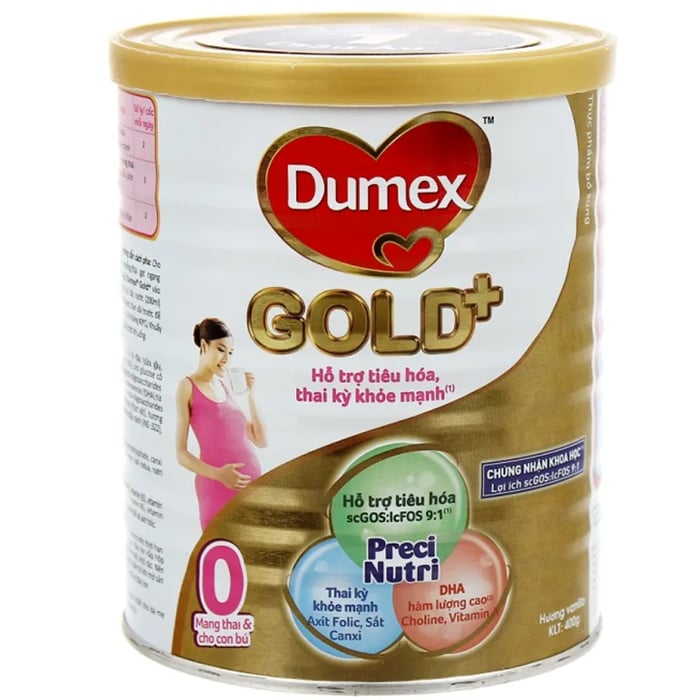 Sản phẩm sữa bầu Dumex Mama Gold