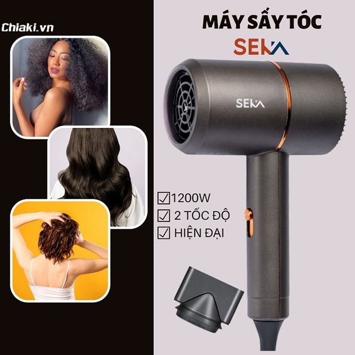 Máy sấy tóc Seka ion âm 2 chiều