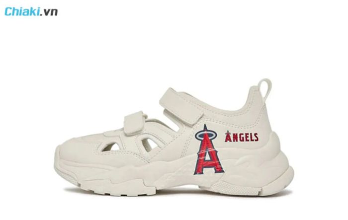 giày nổi bật năm 2024 MLB Big Ball Chunky Mask LA Angels 3ASDCH133-41IVS