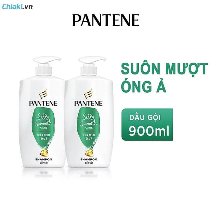 Dầu gội Pantene Silky Smooth Care giúp tóc trở nên mềm mượt