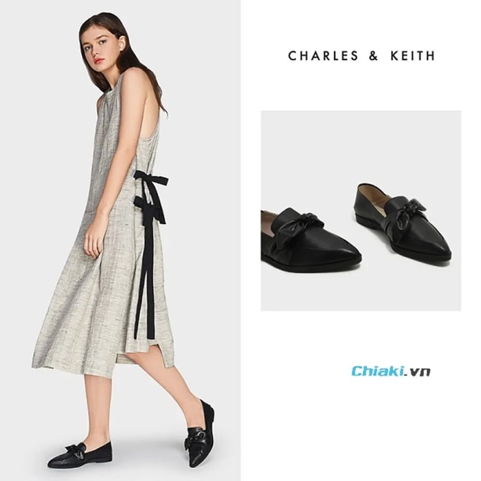 giày bệt Charles & Keith, giày đế xuồng từ Charles & Keith