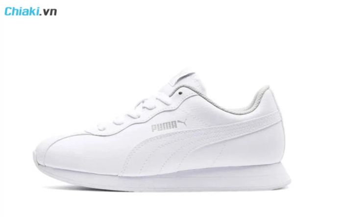 giày nổi bật năm 2024 Puma Turin II All White 366773-02