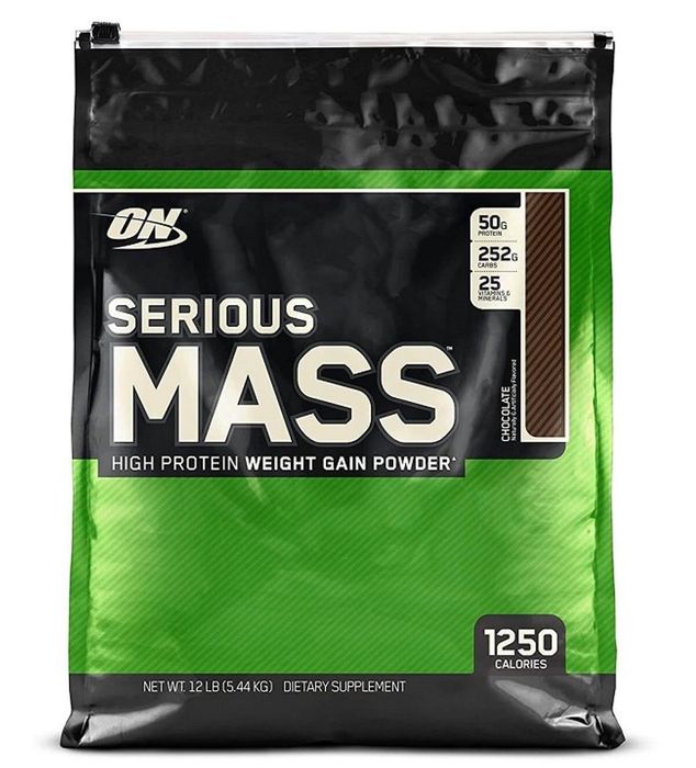 thiết kế bao bì sữa tăng cân Serious Mass