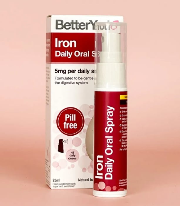 Xịt bổ sung sắt cho phụ nữ mang thai Iron Daily Oral Spray