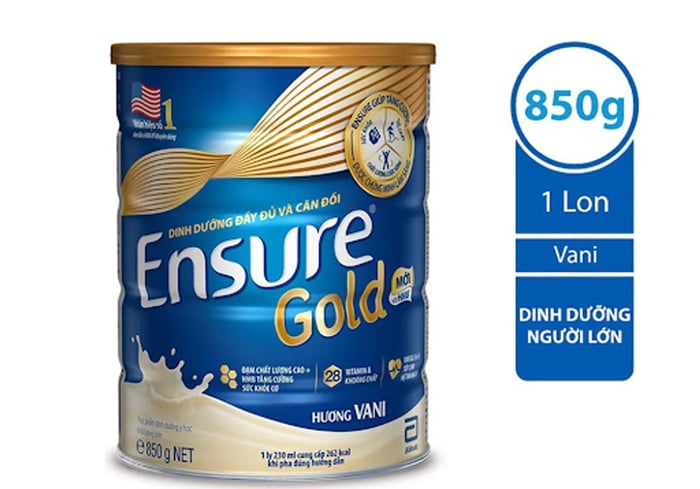 Sữa Bột Tăng Cân Cho Người Gầy Ensure Gold