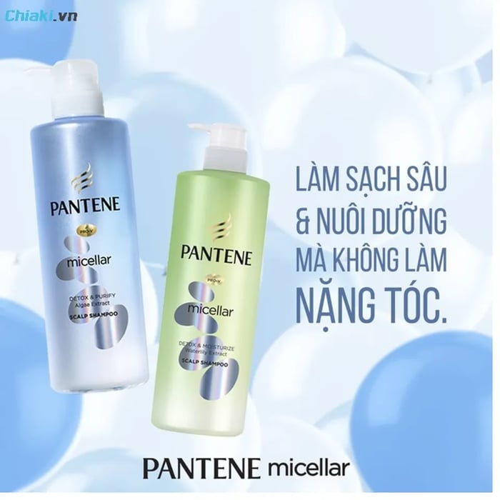 Dầu gội đầu Pantene Micellar