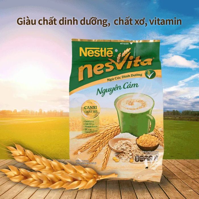 Bột ngũ cốc Hữu cơ Nestle NesVita