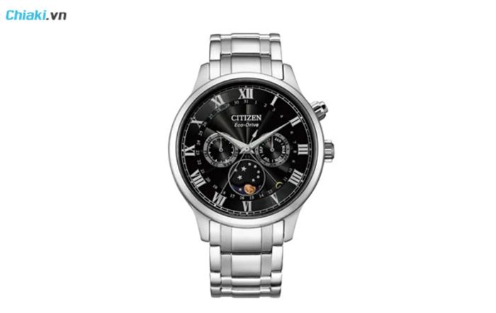 đồng hồ citizen eco drive 6 kim Moonphase AP1050-81E