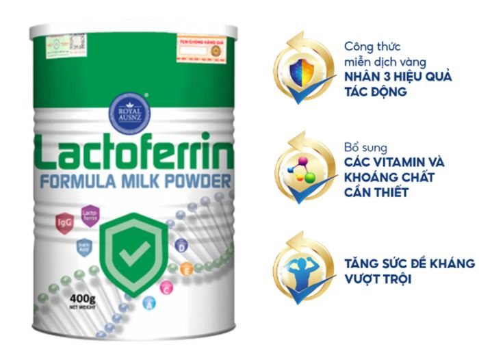 Sữa hoàng gia Úc Royal Ausnz Lactoferrin Formula Milk