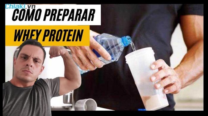 Hướng dẫn pha whey protein