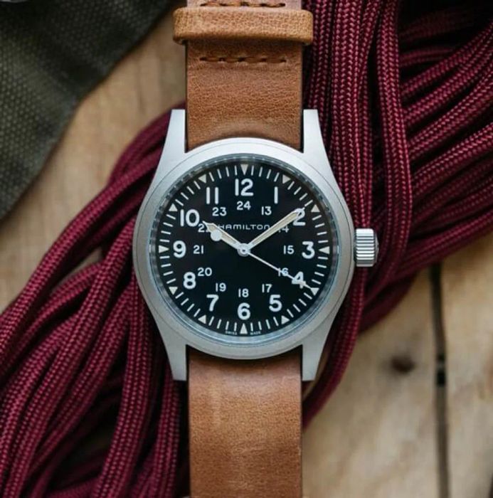 Đồng hồ quân đội Hamilton Khaki Field Mechanical