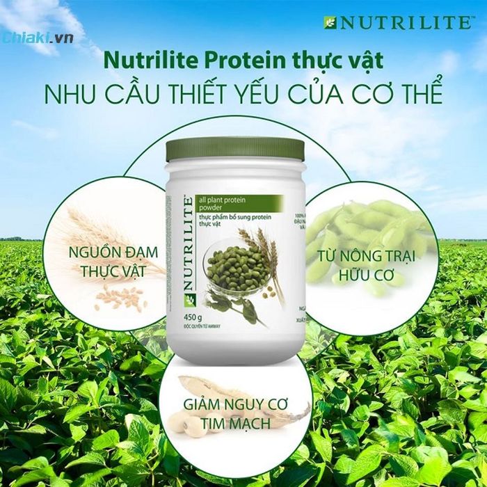 Bột Protein Thực Vật Nutrilite All Plant Protein Powder