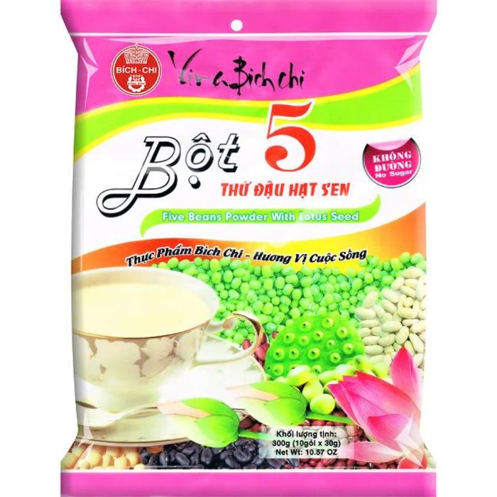 Bột ngũ cốc 5 loại đậu Hạt Sen Bích Chi