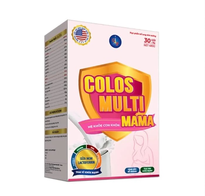 Sữa Bột Colosmulti Mama Hỗ Trợ Bổ Sung Dưỡng Chất Cho Bà Bầu