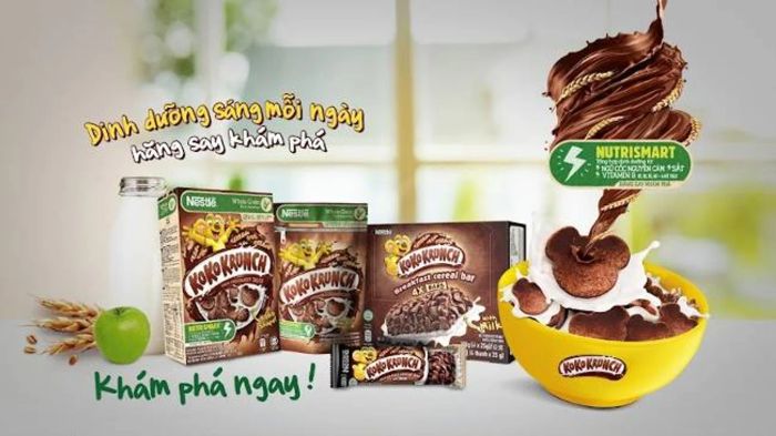 Bột ngũ cốc Nestle Koko Krunch cho bé ăn sáng là lựa chọn tuyệt vời để bắt đầu mỗi ngày của bé.